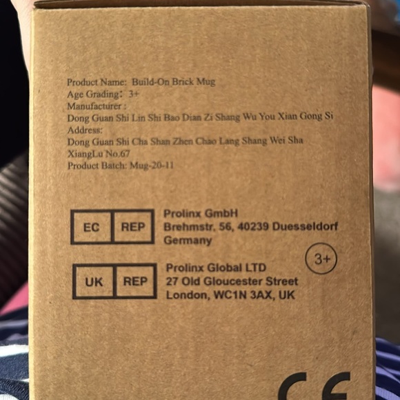 Build On Brick Lego Mug - Picture 3 of 5